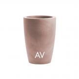vaso in resina tylus colore avana vaso in resina tylus colore avana